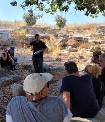תמונה מפעילות של אודי הדריך טיולים בטבע