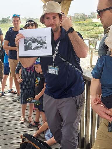 תמונה של אודי בהרצאה